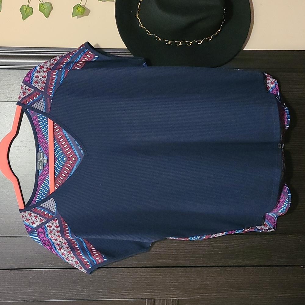 Market & Spruce loose fitting knit top
